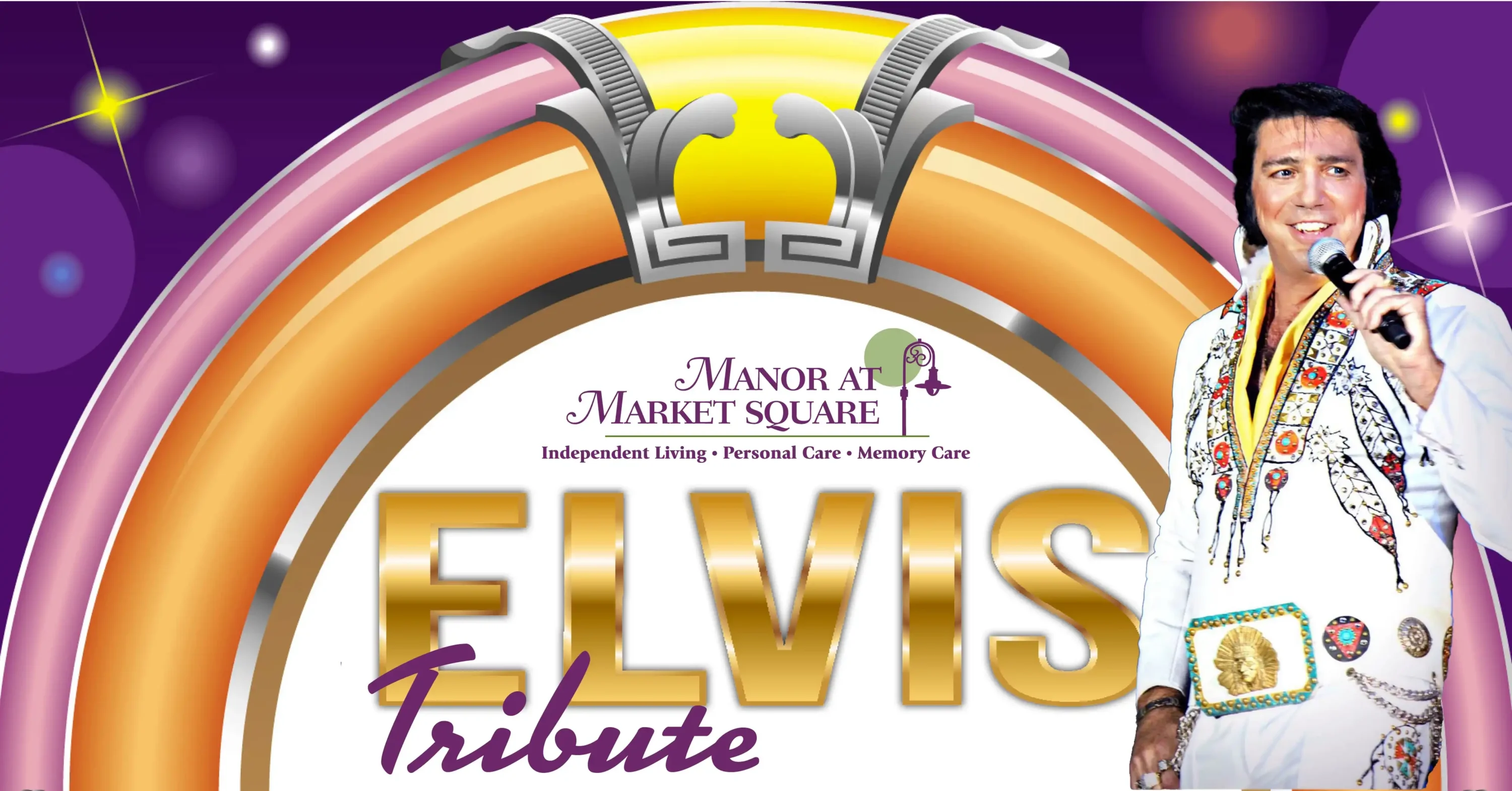 Elvis event banner